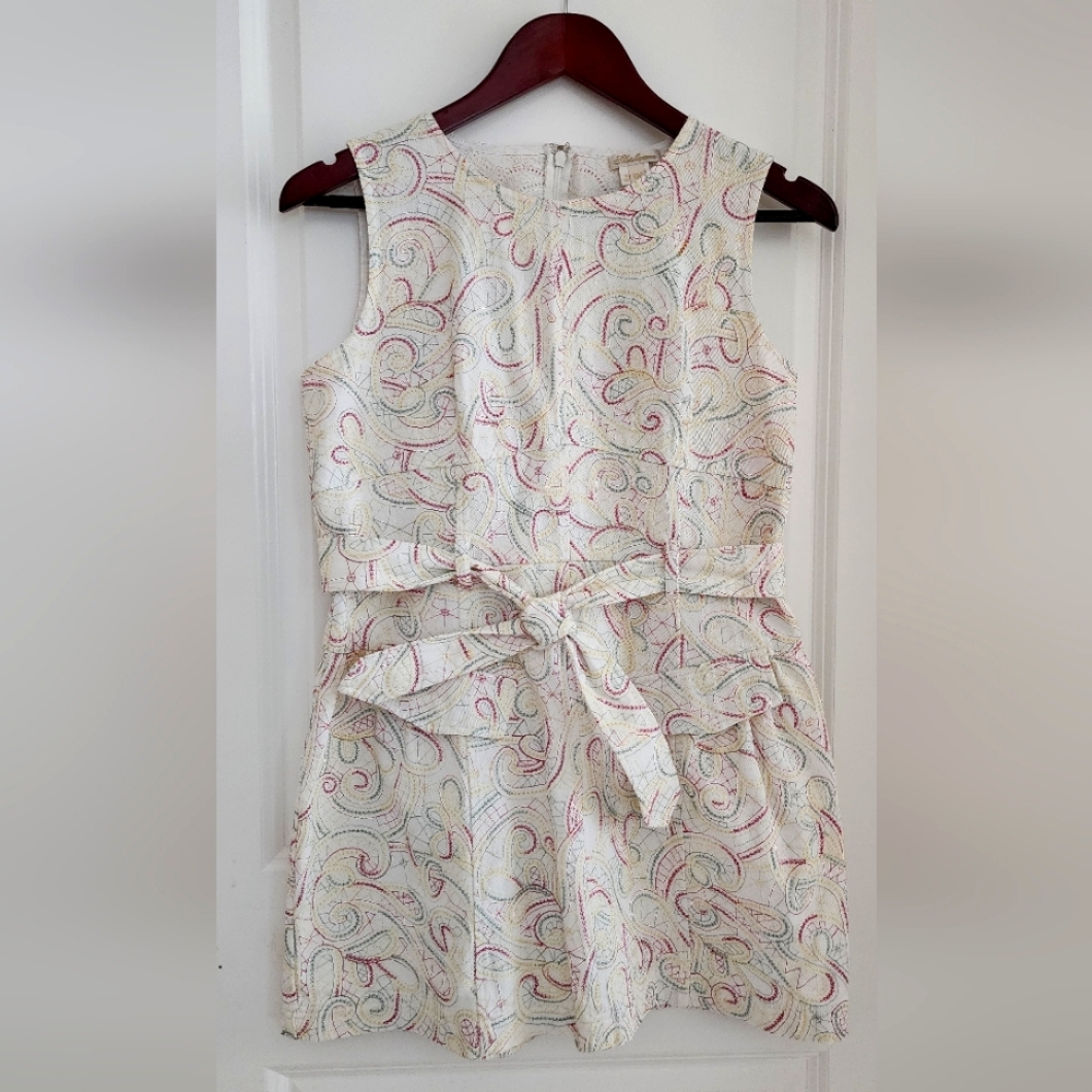 Shoshanna Embroidered Denim Dress